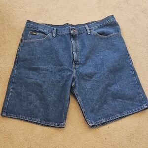 Lee Blue Jean Shorts Classic Denim Style